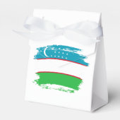 Usbekistan-Flagge Geschenkschachtel (Vorderseite)
