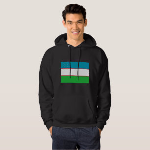 Usbekistan-Flagge Hoodie