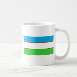 Usbekistan-Flagge Kaffeetasse