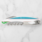 Usbekistan-Flagge Kellnermesser (Rückseite)