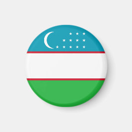 Usbekistan-Flagge Magnet