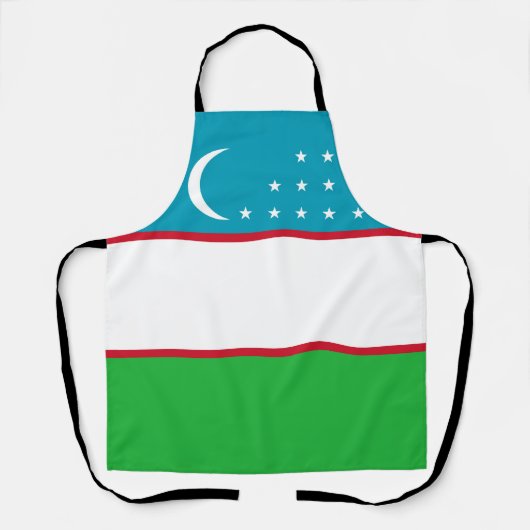 Usbekistan-Flagge Schürze (Vorderseite)