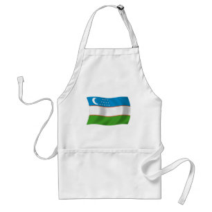 Usbekistan-Flagge-Schürze Schürze