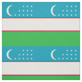 Usbekistan-Flagge Stoff (Muster)