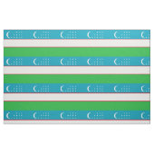 Usbekistan-Flagge Stoff (Fat Quarter (45,7 x 55,9 cm))