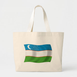 Usbekistan-Flagge Tragetasche
