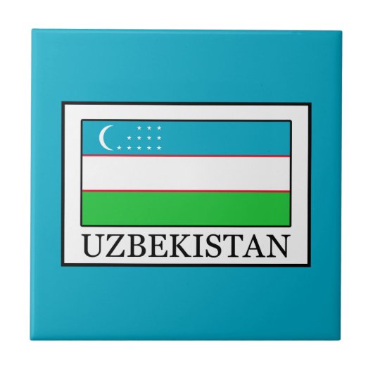 Usbekistan Fliese (Vorderseite)