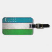 Usbekistan Gepäckanhänger (Vorderseite horizontal)