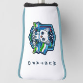 Usbekistan Golf Headcover (Rotieren 90)
