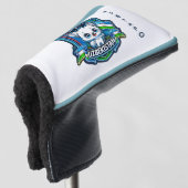 Usbekistan Golf Headcover (3/4 Vorderseite)