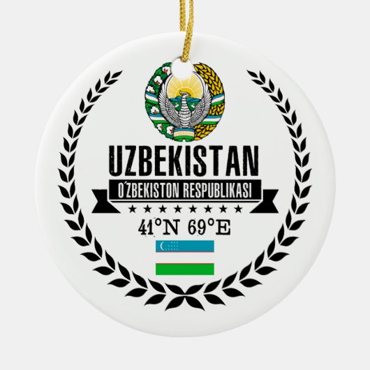 Usbekistan Keramikornament (Vorne)