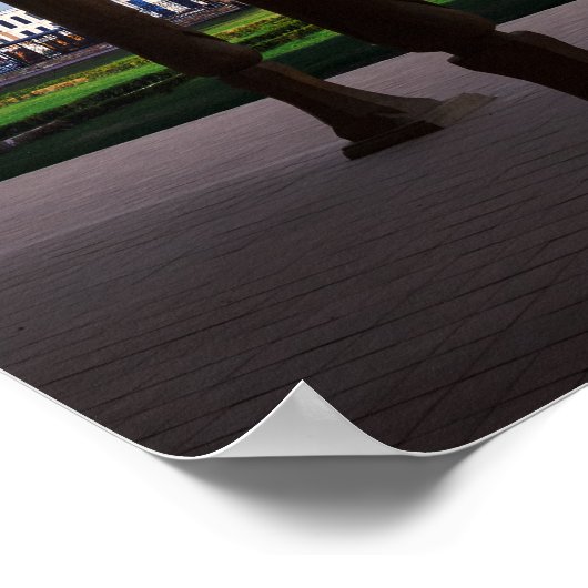 Usbekistan, Kokand - Das Minarett der Jami-Moschee Poster (Ecke)