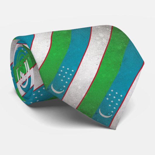 Usbekistan Krawatte (Gerollt)