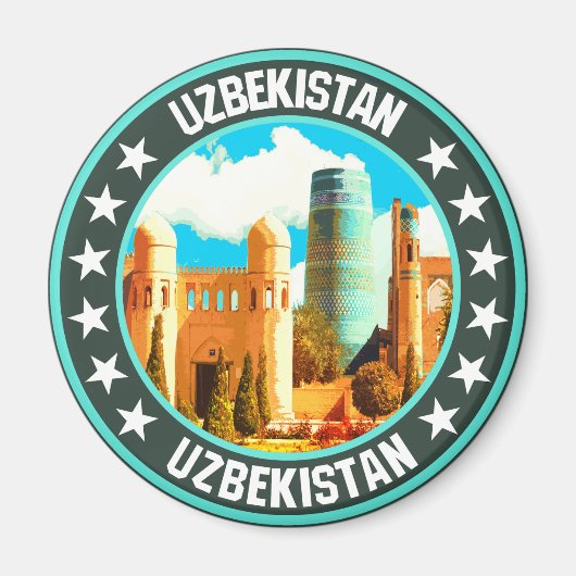 Usbekistan Magnet (Vorne)