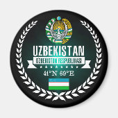 Usbekistan Magnet (Vorne)
