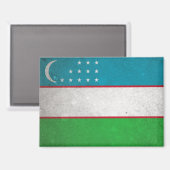 Usbekistan Magnet (Vorderseite/Rückseite)