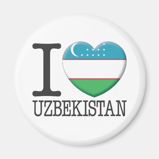 Usbekistan Magnet (Vorne)