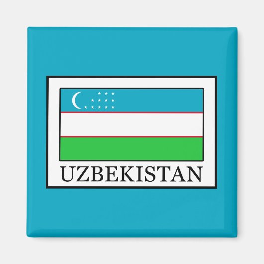Usbekistan Magnet (Vorne)