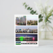 Usbekistan - Mosaik - Postkarte (Stehend Vorderseite)