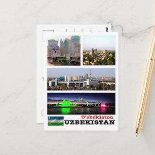 Usbekistan - Mosaik - Postkarte