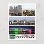 Usbekistan - Mosaik - Postkarte (Vorderseite)