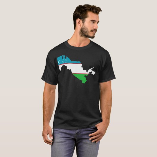 Usbekistan-Nations-T - Shirt (Vorne ganz)