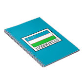 Usbekistan Notizblock (Rechte Seite)