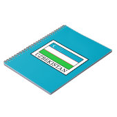 Usbekistan Notizblock (Linke Seite)