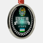 Usbekistan Ornament Aus Metall (Rechts)