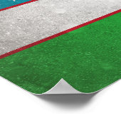 Usbekistan Poster (Ecke)