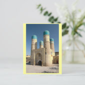 Usbekistan Postkarte (Stehend Vorderseite)