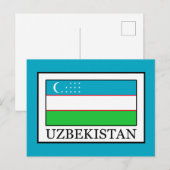 Usbekistan Postkarte (Vorne/Hinten)