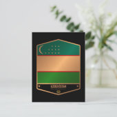 Usbekistan Postkarte (Stehend Vorderseite)