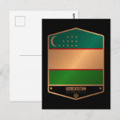 Usbekistan Postkarte (Vorne/Hinten)