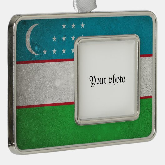 Usbekistan Rahmen-Ornament Silber (Rechts)