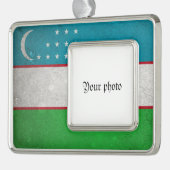 Usbekistan Rahmen-Ornament Silber (Links)