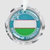 Usbekistan Runde Emblem Ornament (Vorderseite)