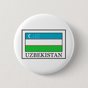 Usbekistan-Schaltfläche Button
