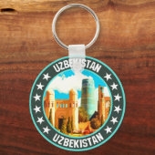 Usbekistan Schlüsselanhänger (Rückseite)