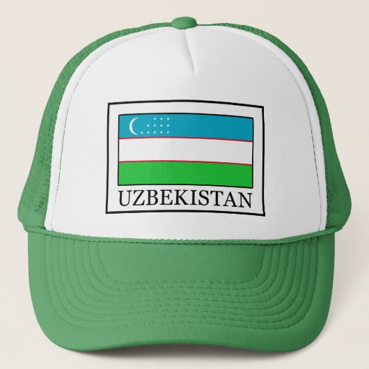 Usbekistan Truckerkappe (Vorderseite)