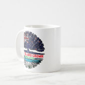 Usbekistan Usbek Usbek Neuseeländer Neuseeland Kaffeetasse (Vorderseite Links)