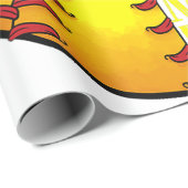 USC USC Southern Cal Not 80er Design T - Shirt Geschenkpapier (Rolleneckpunkt)