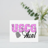 uscg99aunt2 postkarte (Stehend Vorderseite)