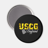 uscg99boy_blk magnet (Vorderseite/Rückseite)