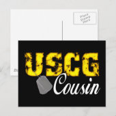 uscg99cousinblk postkarte (Vorne/Hinten)