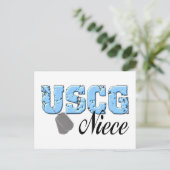 uscg99niece3 postkarte (Stehend Vorderseite)