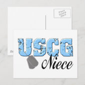 uscg99niece3 postkarte (Vorne/Hinten)