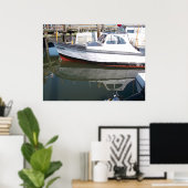 USCG 40 Foot Utility Boat Large # 40450 Side View Poster (Heimbüro)