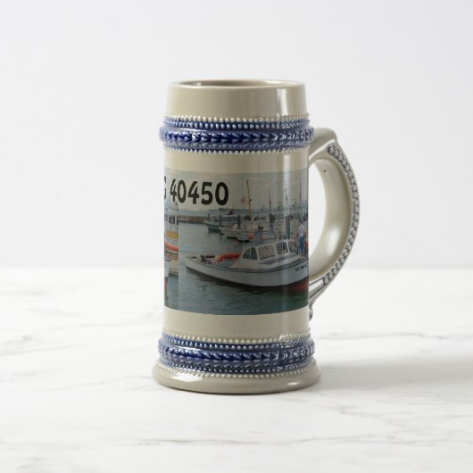 USCG 40 Fuß-Gebrauchsboot große # 40450 groß Bierglas (VorderseiteRechts)