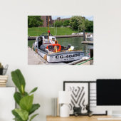 USCG 40-Fuß-Hilfsboot Groß # 40450 Poster (Heimbüro)